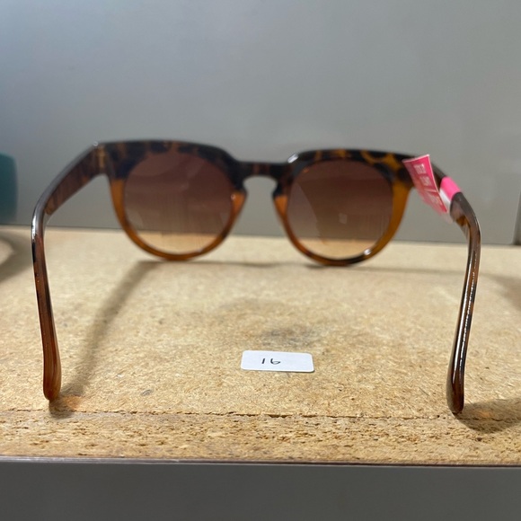 Tortoise aviator unisex sunglasses - Picture 4 of 4